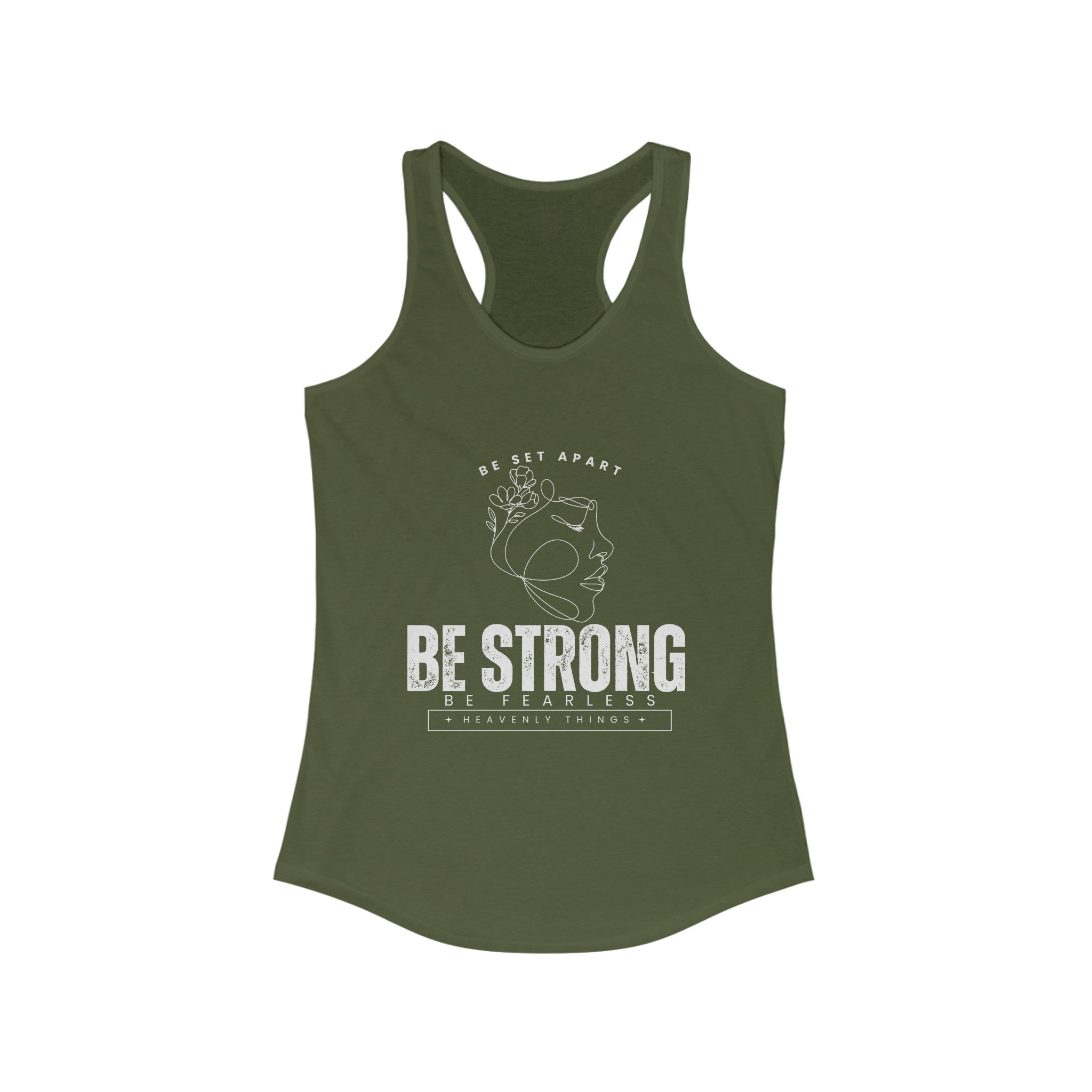Be strong Racer Back Tee