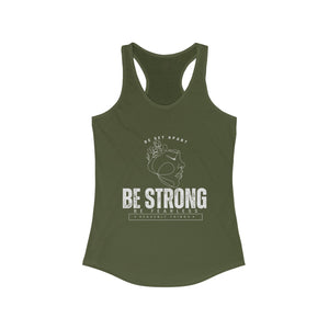 Be strong Racer Back Tee