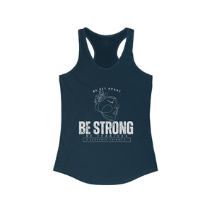 Be strong Racer Back Tee