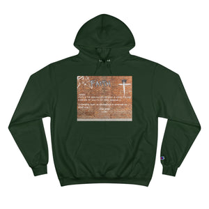 Faith Definition Graffiti Champion Hoodie