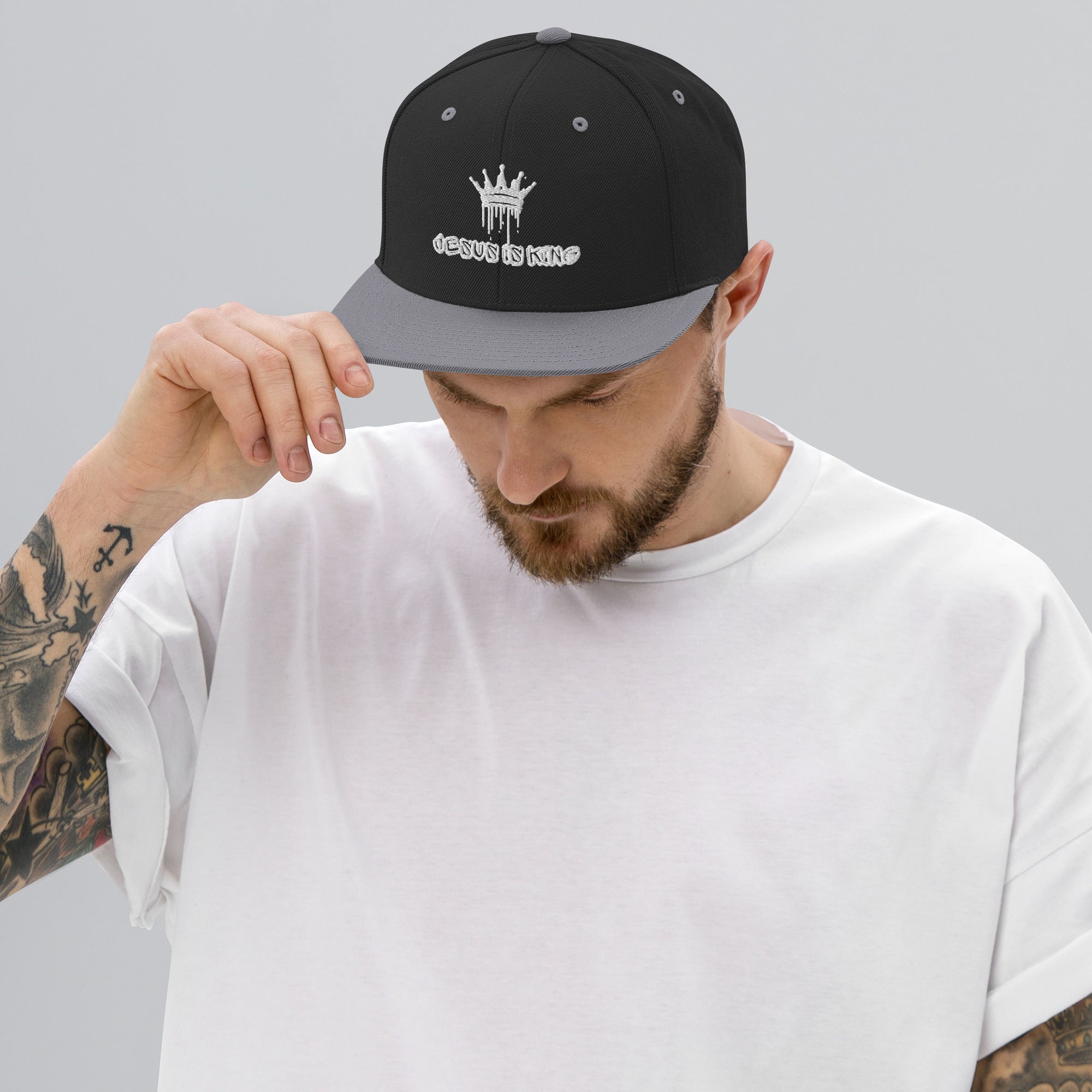Jesus is King Snapback Hat